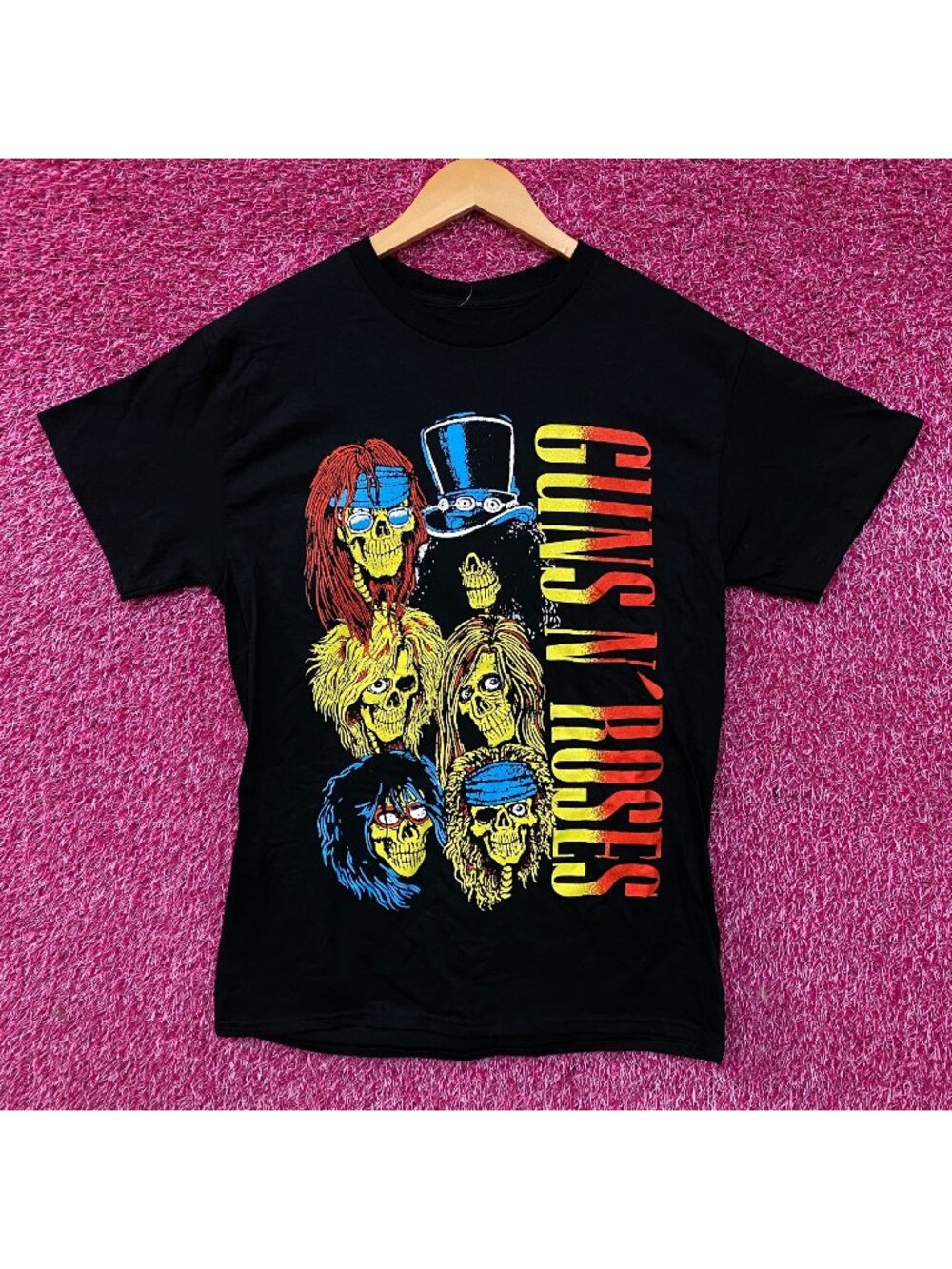 Guns N' Roses Use Your Illusion 1991 Tour Rock T-Shirt Medium